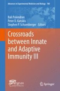 cover of the book Crossroads between Innate and Adaptive Immunity III