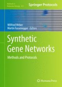 cover of the book Synthetic Gene Networks: Methods and Protocols