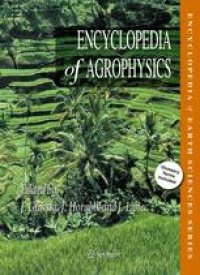 cover of the book Encyclopedia of Agrophysics