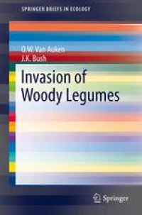 cover of the book Invasion of Woody Legumes