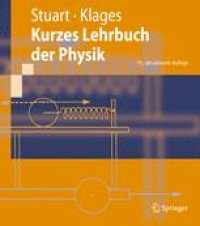 cover of the book Kurzes Lehrbuch der Physik