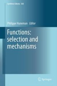 cover of the book Functions: Selection and Mechanisms