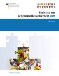 cover of the book Berichte zur Lebensmittelsicherheit 2011: Monitoring