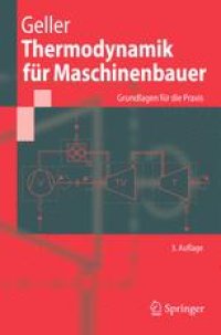 cover of the book Thermodynamik fur Maschinenbauer