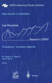 cover of the book New trends in turbulence Turbulence: nouveaux aspects: 31 July – 1 September 2000