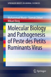 cover of the book Molecular Biology and Pathogenesis of Peste des Petits Ruminants Virus