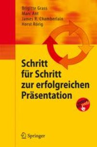 cover of the book Schritt fur Schritt zur erfolgreichen Prasentation