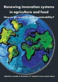 cover of the book Renewing innovation systems in agriculture and food: How to go towards more sustainability?