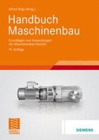 cover of the book Handbuch Maschinenbau: Grundlagen und Anwendungen der Maschinenbau-Technik