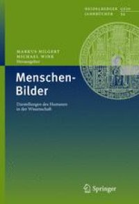 cover of the book Menschen-Bilder: Darstellungen des Humanen in der Wissenschaft