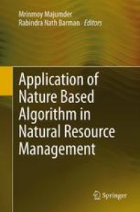 cover of the book Application of Nature Based Algorithm in Natural Resource Management