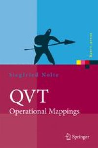 cover of the book QVT - Operational Mappings: Modellierung mit der Query Views Transformation