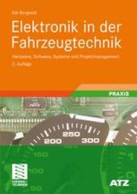 cover of the book Elektronik in der Fahrzeugtechnik: Hardware, Software, Systeme und Projektmanagement