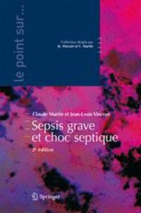 cover of the book Sepsis grave et choc septique