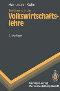 cover of the book Einfuhrung in die Volkswirtschaftslehre