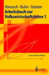 cover of the book Arbeitsbuch zur Volkswirtschaftslehre 1