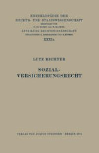 cover of the book Sozialversicherungsrecht