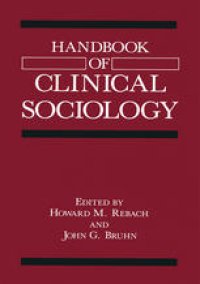 cover of the book Handbook of Clinical Sociology