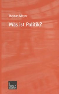 cover of the book Was ist Politik?