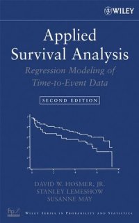 cover of the book Applied Survival Analysis: Regression Modeling of Time-to-Event Data, Second Edition