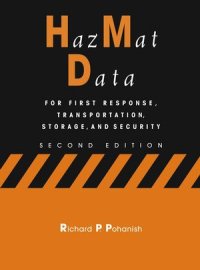 cover of the book HazMat Data: For First Response, Transportation, Storage, and Security