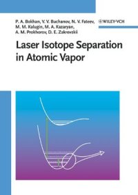 cover of the book Laser Isotope Separation in Atomic Vapor