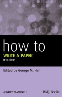 cover of the book How to Write a Paper